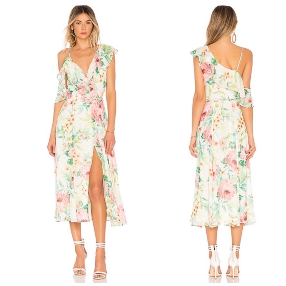 Yumi Kim Chantelle floral wrap dress
